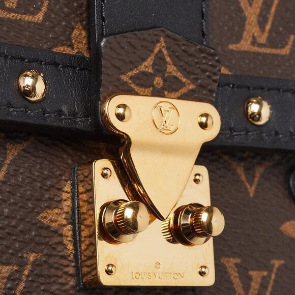 Louis Vuitton Monogram Canvas Vertical Trunk Pochette Bag - Picture 4 of 10